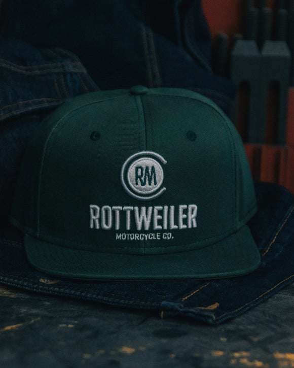 Rottweiler Logo Hat – Evergreen